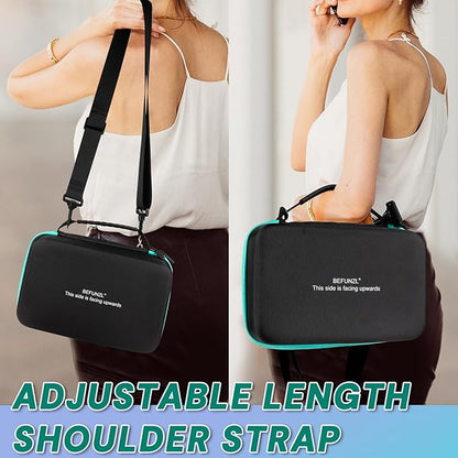 Monthly Pill Organizer 3 Times a Day, Medicine Organizer Box with Portable Hard Shell and Pill Cutter, 31 Day Pill Holder with Weekly Pill Bag(Green, 3 Times a Day)