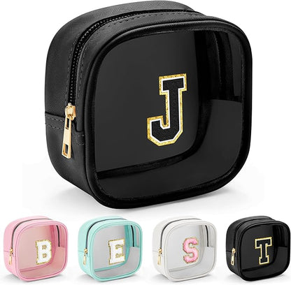 YOOLIFE Mini Waterproof Toiletry Bag, Makeup Bag Travel Essentials Gifts for Women, Nurse Pack Black