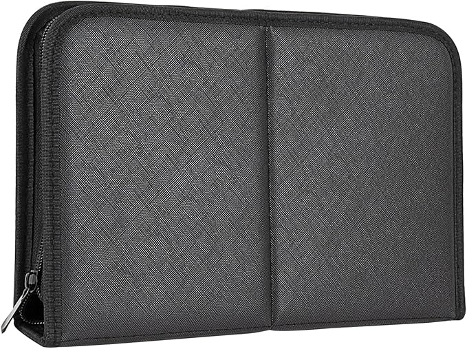 Makeup Brush Organizer Bag Standing Makeup Brushes Holder Travel Case, Professional Portable Cosmetic Storage Bag Foldable Makeup Brush Wrap Case for Men Women Artist Gift (Black)