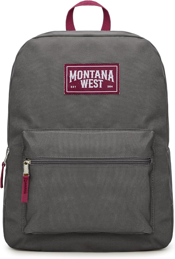 Montana West Backpack for Women Men 2 PCS Lightweight College Bookbags Casual Daypack Backpacks for Commute & Travel