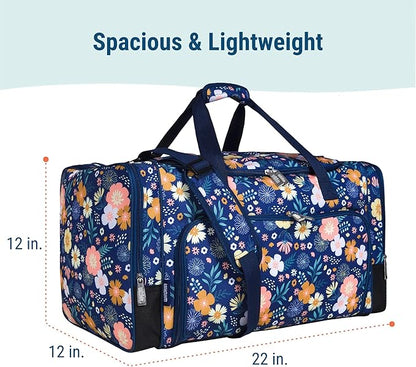 Wildkin Kids Weekender Duffel Bag – Carry-On Size for School, Travel, & Sleepovers