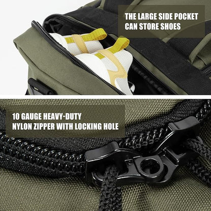 Large Duffle Bag,Gym Bags For Men Weekend Bag For Women Travel Backpack Carry On Sports Duffel Bag