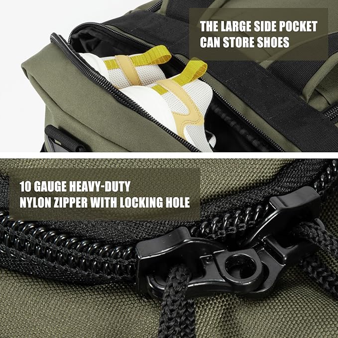 Large Duffle Bag,Gym Bags For Men Weekend Bag For Women Travel Backpack Carry On Sports Duffel Bag