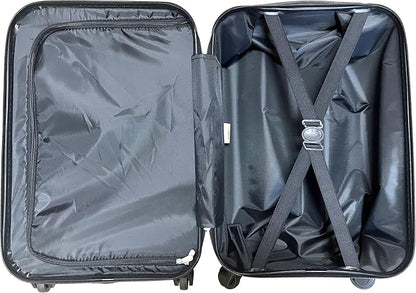 Fast Forward Superman Kids Luggage 20” Hard-Side Carry-On Spinner Luggage