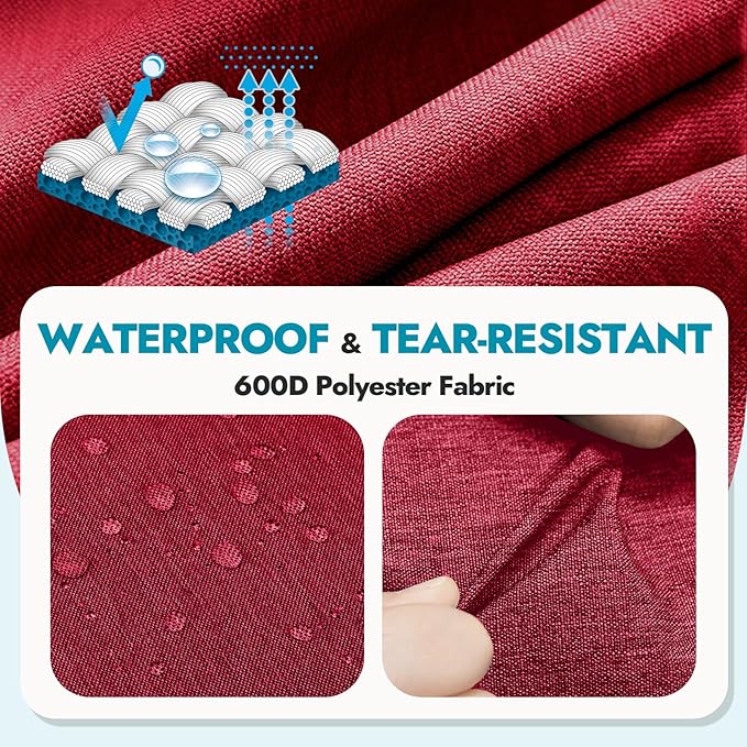 Canway 85L Travel Duffel Bag, Foldable Weekender Bag with Shoes Compartment for Men Women Water-proof & Tear Resistant