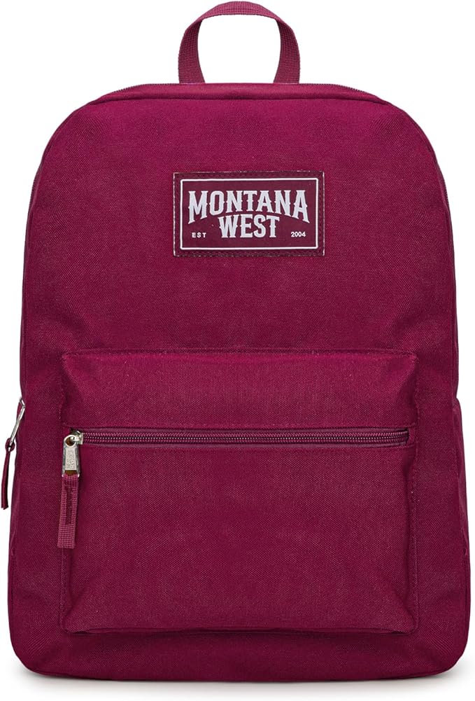 Montana West School Backpack for Women Men Lightweight College Bookbag Casual Daypack Backpacks for Commute & Travel