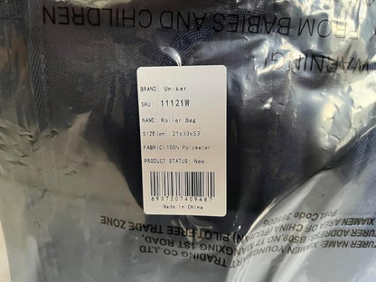 UNIKER Rolling Backpack with Wheels for Travel, Roller Backpack for Women, Wheeled Laptop Bag Fits 15.6 Inch Notebook