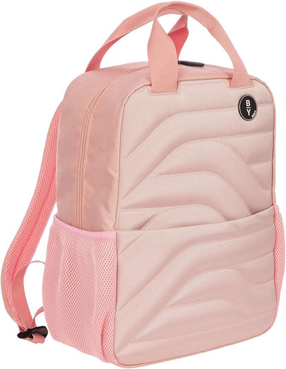 Bric's B|Y Ulisse Backpack, Lightweight Travel Daypack with Smart Sleeve and Multiple Organizational Pockets - Rosa