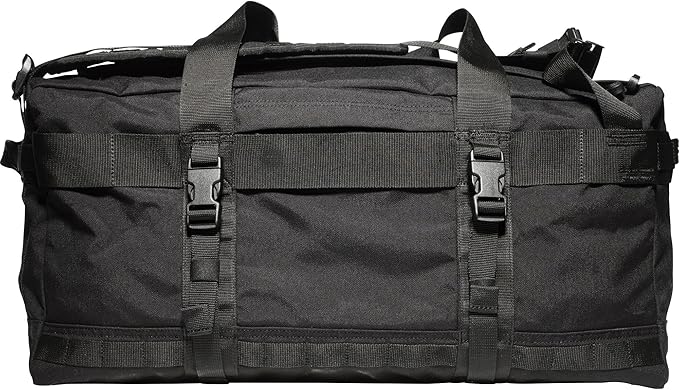 5.11 Tactical Duffel Bag Backpack for Travel, Waterproof, Large Rush LBD Lima 56L, Black, Style 56294ABR