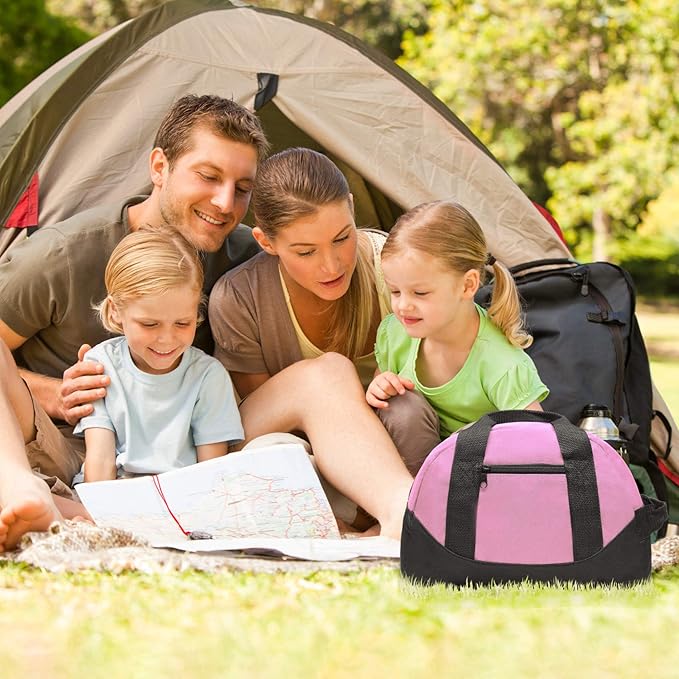 BuyAgain Duffle Bag, 12" Small Mini Travel Carry On Sport Duffel Gym Bag with Top Handle