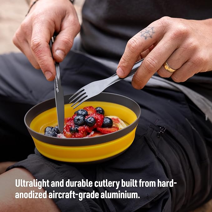 Sea to Summit Frontier Ultralight Cutlery Set, Fork, Spoon and Knife