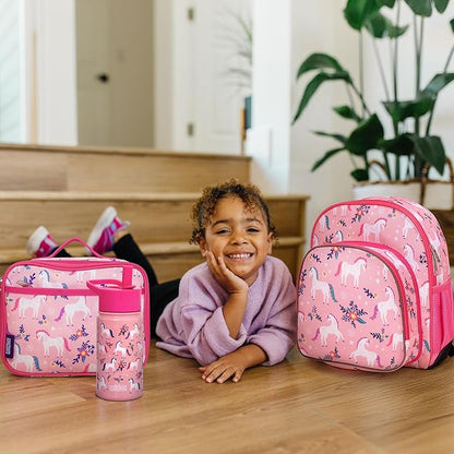 Wildkin 12-inch Kids Backpack – Padded, Adjustable, Ideal for Daycare & Travel - Magical Unicorns