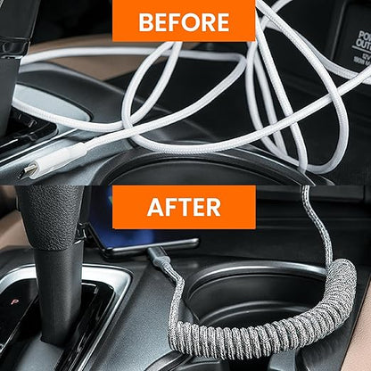 Ventev Helix USB A to USB C High Speed Travel 3 Foot Cable