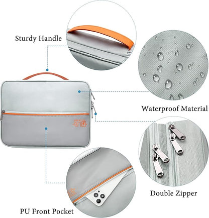 SELLYFELLY Electronics Travel Organizer, Double Layer Cable Organizer Bag Watreproof Electronics Accessories Storage Bag for Cord, Charger, Phone, Power Bank, Hard Drive