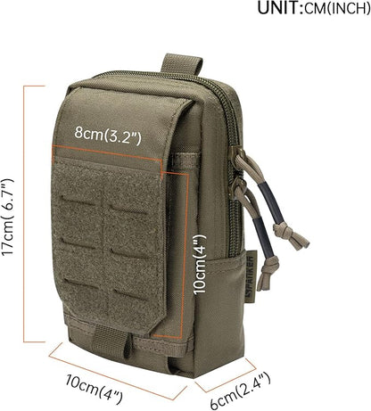 EXCELLENT ELITE SPANKER Tactical EDC Pouch Molle Utility Pouches Phone Holster Pouch Waist Bag Tool Pouch for Molle Accesssories