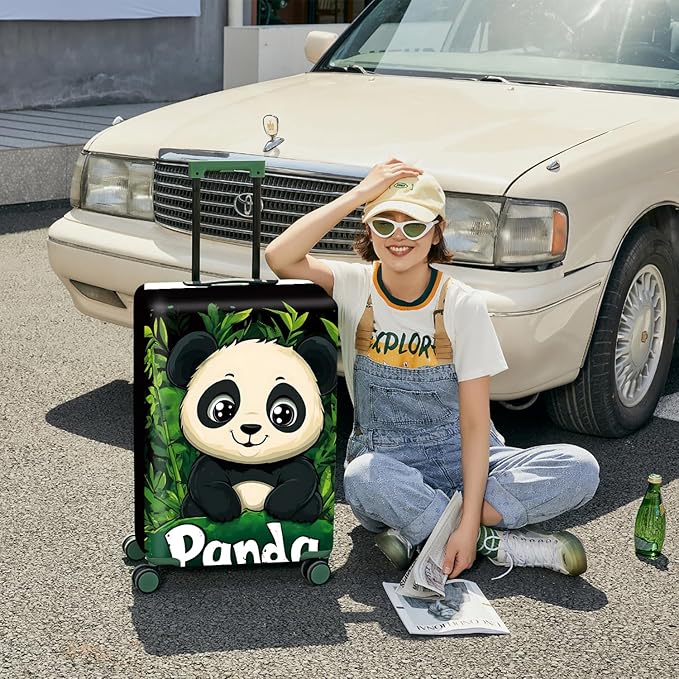 ANNA QUEEN Travel Luggage Cover Suitcase Protector Suitcase Cover Anti-Scratch,Stretchable Bag Cover Washable Durable Polyester