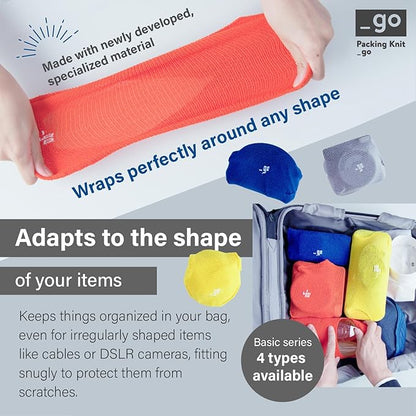 Cable Organizer, Square W, Made in Japan, Yellow