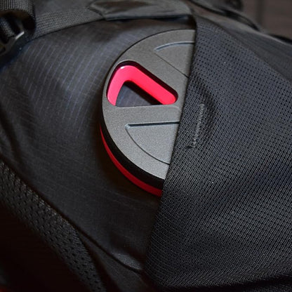 Travel RX Pill Case by Type Two Labs – Weekly 7 Day Pill Box, Compact Magnetic Pill Organizer for Purses or Pockets, Rugged Daily Caddy Holds Vitamins, Supplements, Medication. (Vivid Magenta)