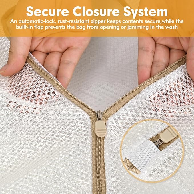 6-Piece Bag/Double-layer thickened mesh laundry bag/Essential items at home/Exquisite laundry bags suitable for clothes, trousers, socks and underwear