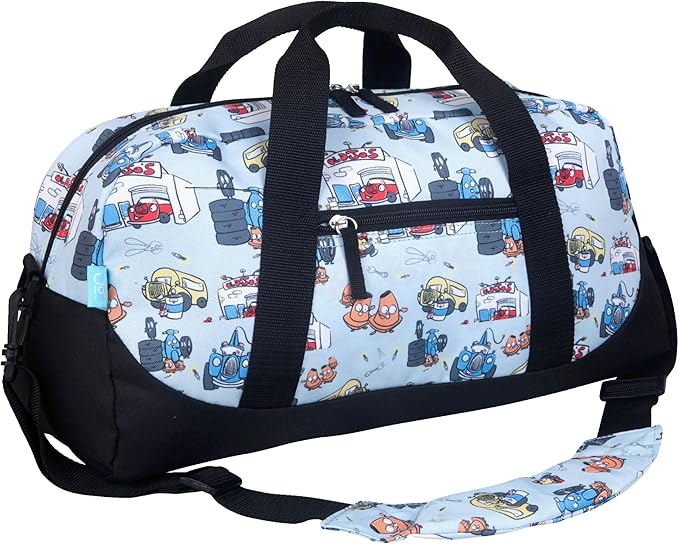 JumpOff Jo by Wildkin Overnighter Duffel Bag – Lightweight Travel Bag for Kids - Jo's Garage