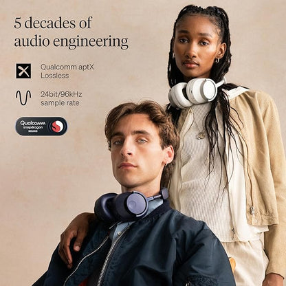 Cambridge Audio Melomania P100 SE Headphones - Bluetooth, Active Noise Cancelling with Hi-Fi Sound, 100 Hour Playback with User Replaceable Battery, Gaming Mode and Carry Case - White