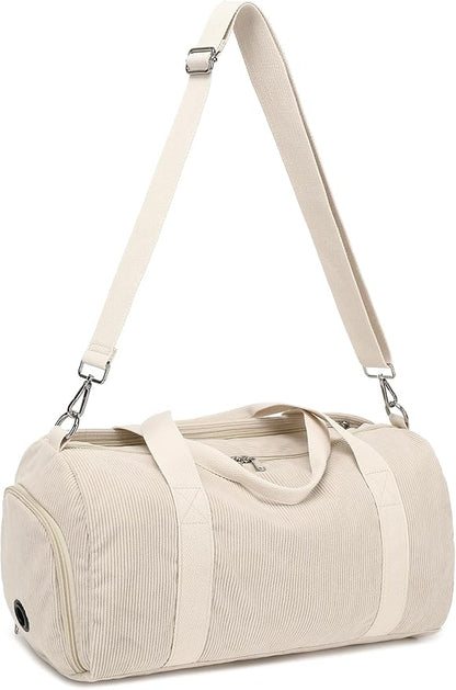 BLUBOON Duffle Bag Girls Kids Cute Gym Bag with Shoes Compartment & Wet Separation Waterproof Sports Overnight Travel Bag