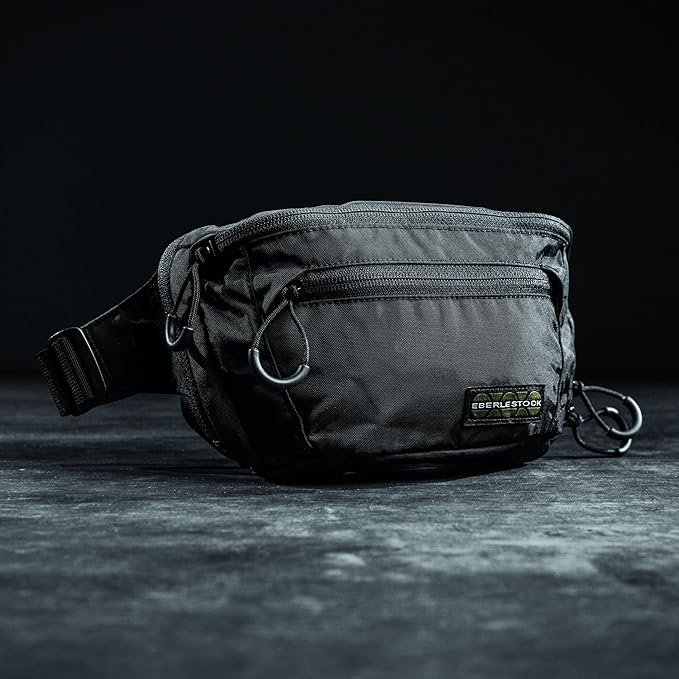 Eberlestock Bando Bag - Tactical Men's Fanny Pack w/Adjustable Waist Belt, Zippered Pockets, Compact Lightweight Belt Bag