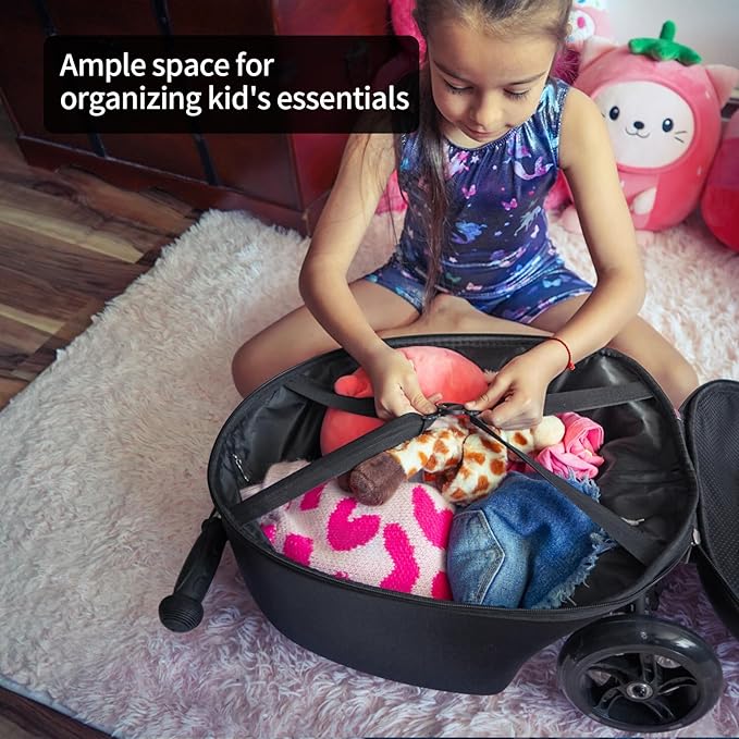 ALVOD Scooter Suitcase for Kids Ages 6-12 Kids' Luggage