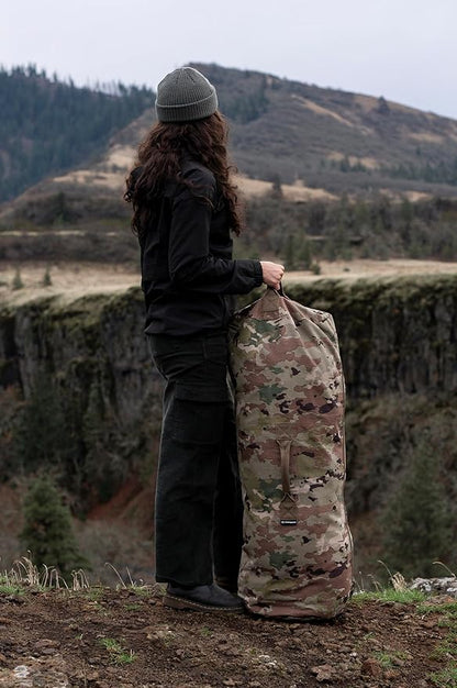 STANSPORT - Deluxe Duffel Bag With Zipper For Gym, Travel, & Storage