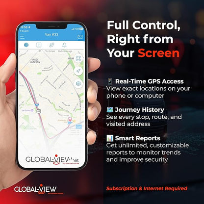 Hidden Magnetic GPS Tracker (USA Tech) – Up to 6-Month Battery, Real-Time Tracking, Geofence & Speed Alerts, Subscription Required