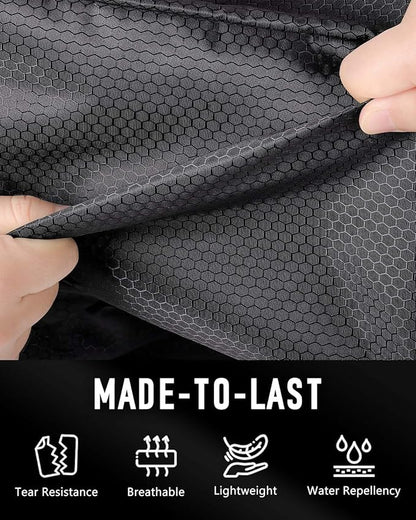 Smell Proof Shoe Bags for Travel-Soccer Cleat Bag Smell Proof with Active Carbon Fabric | Odor-Absorbing Water-Resistant Track Shoe bags for Sports (Black with Green, UP TO US11)