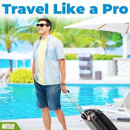 Mifflin-USA - Luggage Tags - Red, 50 PK - Bag Tag for Baggage - Suitcase Accessory Bulk