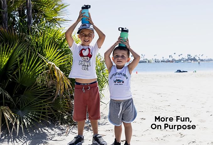 HYDRO CELL Stainless Steel Insulated Water Bottle with Straw - For Cold & Hot Drinks - Metal Vacuum Flask with Screw Cap and Modern Leakproof Sport Thermos for Adults (Mint/Green 14oz)