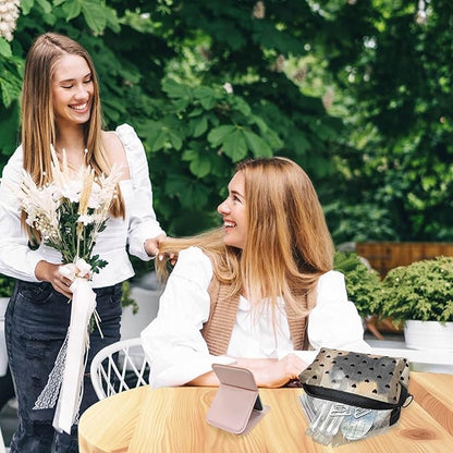 2 Pack Mini Wedding Emergency Kit with Makeup Bag for Wedding Day, Essentials Supplies Emergency Kit for Women, Portable All in One Travel Set Personal Care Women's Travel Set