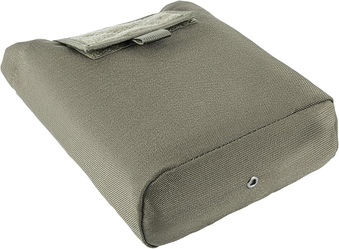 MOLLE Dump Pouch Roll Up Magazines Recovery Utility Admin Bag Drawstring Foldable Tool Mag Drop Waist Pack for Tactical/Range/Battle/Duty Belt Hunting Shooting Competition