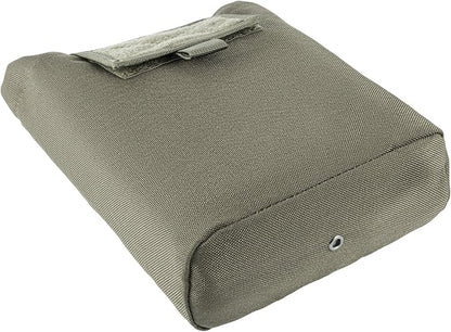 MOLLE Dump Pouch Roll Up Magazines Recovery Utility Admin Bag Drawstring Foldable Tool Mag Drop Waist Pack for Tactical/Range/Battle/Duty Belt Hunting Shooting Competition