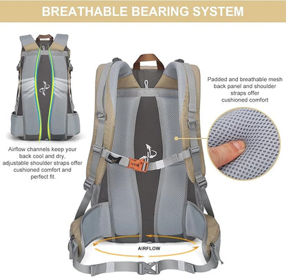 MOUNTAINTOP 25L/40L Hiking Backpack,Lightweight Travel Backpack for Men Women Outdoor Backpacking, Camping