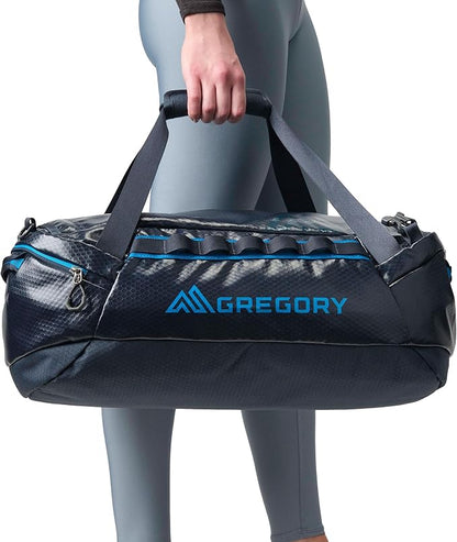 Gregory Alpaca 40L Water-Resistant Adventure Travel/Gear Organization Duffel Bag with Packing Cube Included, Slate Blue