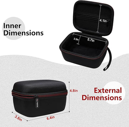 LTGEM Electric Shaver Case Compatible with FlexSeries Electric Head Hair Shaver, Bald Head Waterproof Razor Cases-Travel Protective Carrying Storage Bag (Only Case)