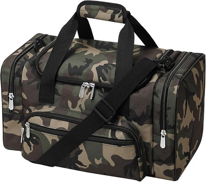 17 inch Small Duffle Bag - Carry On Personal Item Bag for Travel Gym Sport - Camo