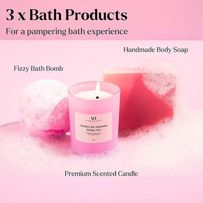Spa Gifts for Women - Premium Self Care Spa Kit With Bath, Skin Care Sets & Self Care Items - Ultimate Pampering Set - Christmas Gifts for Women - Birthday Gifts- Spa Gift Baskets (Pack of 20)