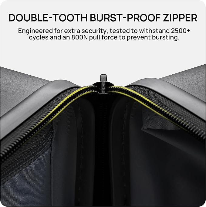 NINETYGO Carry On Luggage 22x14x9 Airline Approved, 20 Inch Luggage with Smooth Spinner Wheels, Lightweight, Hard Shell PC Suitcase Carry-On, Travel Luggage, TSA Approved (Grey, Rhine Basic2.0)