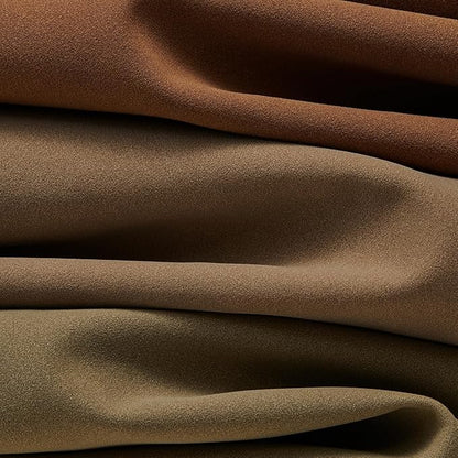 EACHY Travel Makeup Bag, Faux Suede Cosmetic Bags for Women,Large Capacity Portable Pouch Open Flat Toiletry Bag Make up Organizer with Divider and Handle