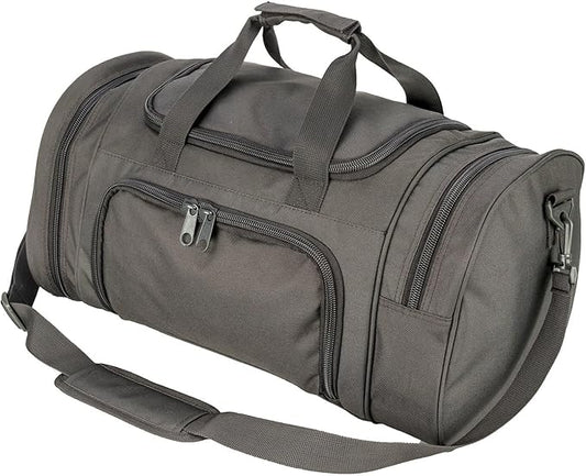 Gym Bag Duffle Bags for Men Women with Shoes Compartment Sport Weekend Travel Overnight Carry On Bag for Tactical Military Travel Work Out Bags (Grey)