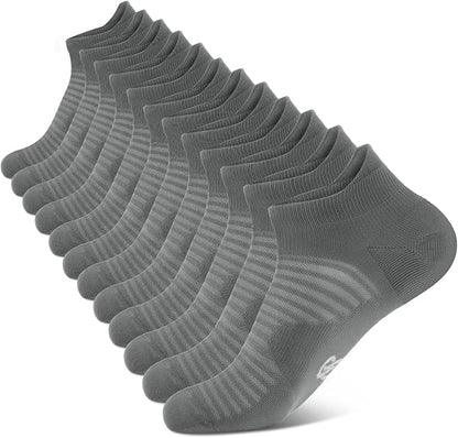 Compression Running Ankle Socks Low Cut(6 Pairs) for Men & Women