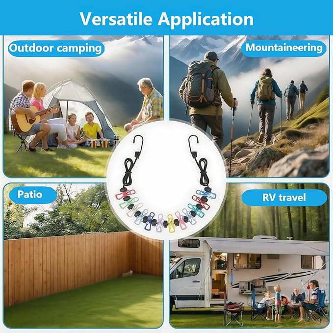 (Hook Magnet Upgrade) Magnetic Clothesline for Cruise Ship Cabin Approved, Rubber Coated Non-Scratch Strong Magnets, Ship Approved Clothesline for Cruise Ship Essentials 2025