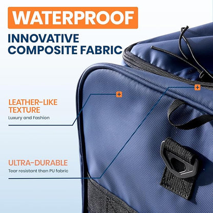 Fanwoli 30'' Large Rolling Duffle Bag with 2 Wheels - No-Sag Design for Heavy Loads, Expandable 100L-120L Duffel Wheeled Luggage with Soft Handle & Lock, Waterproof Foldable for Travel, Camping,Moving