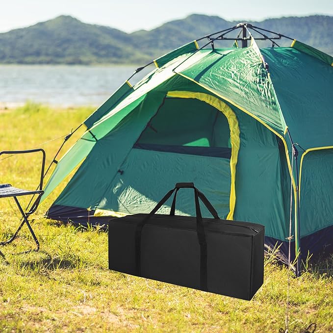 36" Sports Duffle Bag - 100L Extra Large Travel Duffel Luggage Bag with Upgrade 2-way Lockable Zippers, Durable & Water Resistant (36inch)