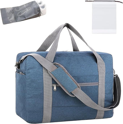 For Spirit Airlines Personal Item Bag 18x14x8 with Wet Pocket Foldable Travel Duffel Bag Underseat Carry on for Men & Women