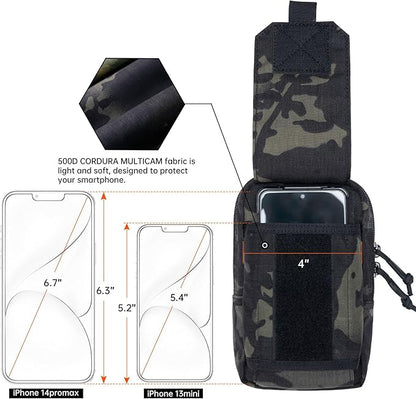 EXCELLENT ELITE SPANKER Tactical EDC Pouch Molle Utility Pouches Phone Holster Pouch Waist Bag Tool Pouch for Molle Accesssories